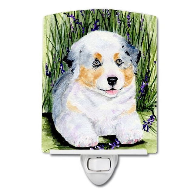 Carolines Treasures SS8005CNL Australian Shepherd Ceramic Night Light