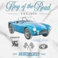 thumbnail image 3 of Shelby King of the Road Muscle Car Long Sleeve TShirt Men Women Brisco Brands S, 3 of 5
