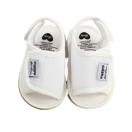 

Baby Walking Shoes Non Slip Soft Sole Open Toe Breathable Sandals for Summer