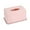 Pink, variant on SPRING PARK Nordic Desktop Pumping Paper Tissue Box Desktop Seal Baby Wipes Paper Storage Box Dispenser Holder