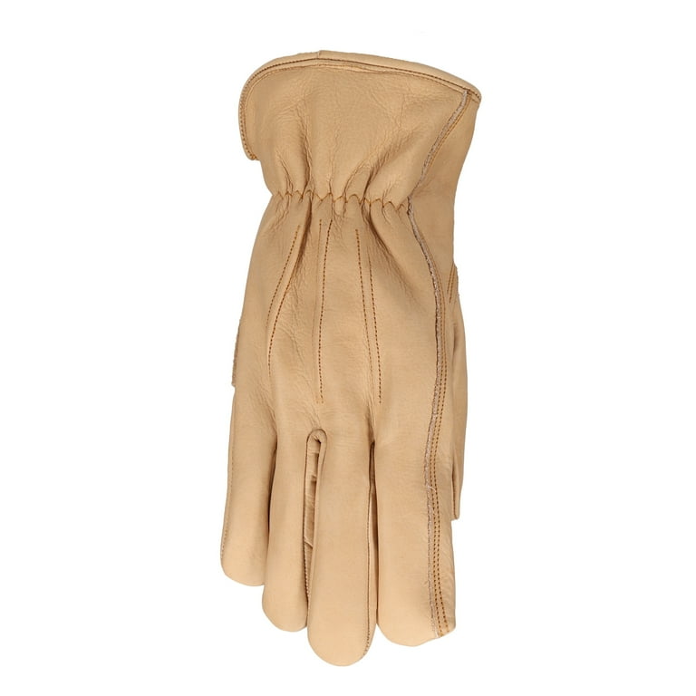 Expert Gardener Durable Leather Gloves Large for Outdoor Work