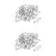 thumbnail image 1 of 100 Piezas de Clips de Cambio Rápido Baoblaze Aparejos de Acero Inoxidable Broches Giratorios, 1 of 8