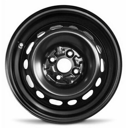 Wheel Rim for 2011-2014 Mazda 2 15 in Black Steel Rim Direct Fit