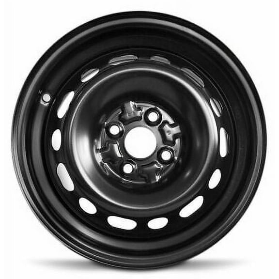 Wheel Rim for 2011-2014 Mazda 2 15 in Black Steel Rim Direct Fit