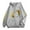 Grey, variant on XIAONU Womens Hoodies Hooded Zip Up Sweatshirt Long Sleeve Pullover With Pocket Drawstring Hoodie Pleasure Football Season Print Fall Winter Warm