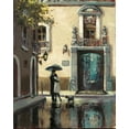 thumbnail image 2 of Heighton, Brent 12x14 Gold Ornate Wood Framed with Double Matting Museum Art Print Titled - Boulevard Hotel, 2 of 4