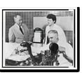 thumbnail image 2 of Historic Framed Print, [Roy D. McClure (left), Vivian G. Behrmann and Frank W. Hartman of the Henry Ford Hospital, Detroit, Michigan, applying the oxyhaemograph, a recording instru, 17-7/8" x 21-7/8", 2 of 9