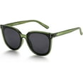 thumbnail image 2 of LVIOE Oversized Polarized Sunglasses for Women Trendy Large Cat Eye UV Protection Shade, 2 of 10