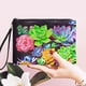 thumbnail image 5 of Bolso Mano con Diamantes Cgtredaw Bolso Mano Diamond Art con Correa para La Muñeca negro Suculento, 5 of 9