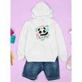 thumbnail image 3 of Panda Cute Hoodie Juniors -Image by Shutterstock,  Large, 3 of 4