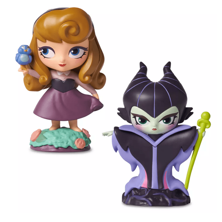 Disney D23 Briar Rose and Maleficent Vinyl Figurine Set by