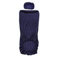 thumbnail image 2 of Fundas de asiento de silla de oficina extraíbles con cubierta de reposacabezas Protector de asiento resistente al agua para sillas de escritorio de Azul Macarena Fundas para asientos de oficina, 2 of 8