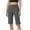 Dark Gray, variant on Simua Bermuda Shorts for Women High Waist Stretch Womens Shorts for Summer with Pockets
