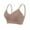 Khaki, variant on Christmas Clearance! Ohufall Sports Bras for Women Clearance, Women's Ruched Sports Bras Padded Workout Tops Medium Support Crop Tops