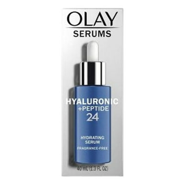 Olay Serums Hyaluronic Peptide 24 Hydrating Serum Fragrance Free