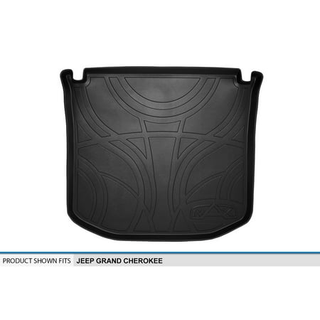 Jeep Cargo Mat - 2011-2015 Jeep Grand Cherokee Black Cargo Floor Mat Slush Tray MaxLiner MAXTRAY