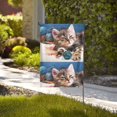thumbnail image 2 of Zufioo Playful Cat Print Double Sided Garden Flag, Outdoor Decorative Flag, Garden Yard Flag, Ideal Home Decoration-28"x40", 2 of 9