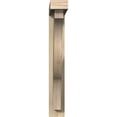thumbnail image 2 of Ekena Millwork 4"W x 24"D x 28"H Funston Block Rough Sawn Bracket w/ Offset Brace, Douglas Fir, 2 of 25