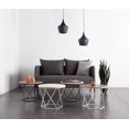 thumbnail image 1 of Mesa de centro chica Hexa nogal - Negro GAIA Industrial, 1 of 8