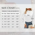 thumbnail image 6 of SWQZVT Womens Mock Neck Puff Long Sleeve Tops Casual Loose Solid Basic T Shirt Button Cuffs Pullovers Shirts Blouse, 6 of 6