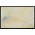 thumbnail image 5 of PixonSign Framed Canvas Print Wall Art Tan Blue Abstract Pastel Landscape Nature Wilderness Illustrations Modern Art Decorative Minimal Rustic for Living Room, Bedroom, Office - 24"x36" Black, 5 of 5