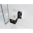 thumbnail image 7 of 24-Inch Plywood Vanity with Ceramic Sink and Side Cabinet for Space-Efficient Bathroom Design, 7 of 7