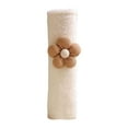 thumbnail image 3 of Seat Belt Cover Protector Seat Strap Cover for Automobile Cars Vehicles Brown Flower, 3 of 9