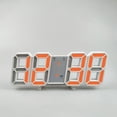 thumbnail image 1 of Reloj digital LED 3D creativo, reloj de pared, reloj de escritorio, reloj despertador electrónico, reloj de pared para sala de estar, bricolaje, 1 of 6