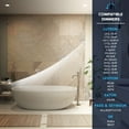 thumbnail image 5 of LUXRITE 6 In. LED Regressed Light with Square White Trim, 22W, 1800LM, 5CCT, 38 Beam, Dimmable, Twist-N-Lock CRI90 ETL, 5 of 7