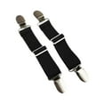 thumbnail image 2 of Correas elásticas para sandalias, zuecos anchos de mujer, banda elástica de repuesto ajustable Negro, 2 of 9
