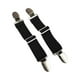 thumbnail image 2 of Sandalias de zuecos anchos y desmontables con correas elásticas para zapatos para hombre, zapatillas deslizantes anti-sueltos Negro, 2 of 8