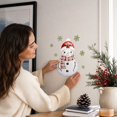 thumbnail image 5 of ShaoXinWan Christmas Luminous Wall Stickers, Glow Snowman Snowflake Self Adhesive Decal, Christmas Decorations Indoor for Bedroom, Window and Wall, 5 of 7