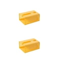 thumbnail image 1 of Bearachild Caja de pañuelos Organizador de almacenamiento de papel Contenedor de servilletas Organizador amarillo Amarillo 2piezas Bearachild CBP330334, 1 of 6