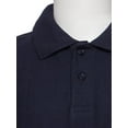 thumbnail image 2 of aka Boys Long Sleeve Pique Polo Shirt, 2 of 19