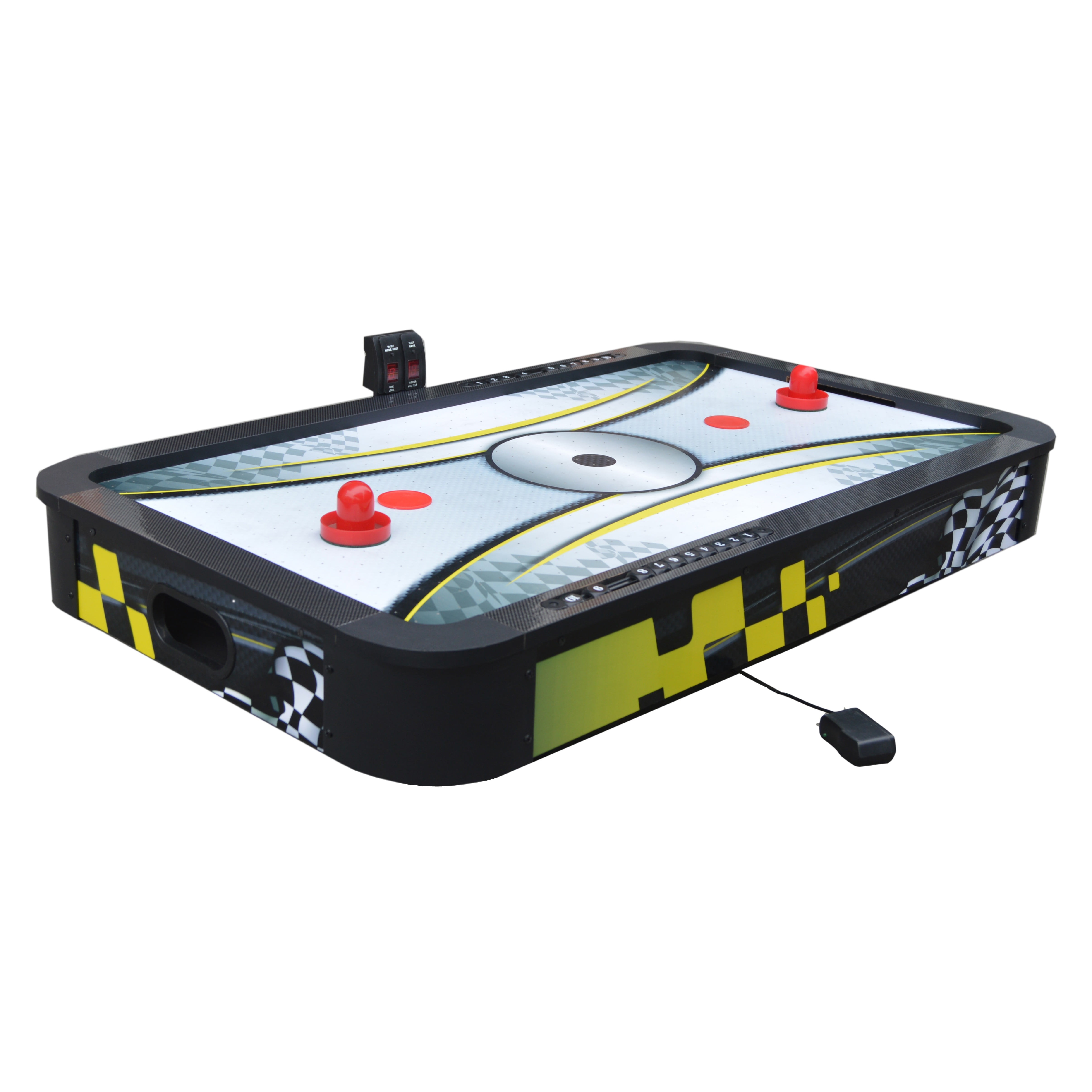 Christmas Toy Turn Any Table into Your Arena Tabletop Floating Air Hockey Game 