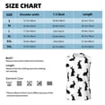 thumbnail image 5 of Lsque Black Rabbit Print Men's Cotton Blend Sleeveless Muscle Shirts (S-3XL)- Moisture Wicking, Odor Protection, UPF 30+,Small, 5 of 8