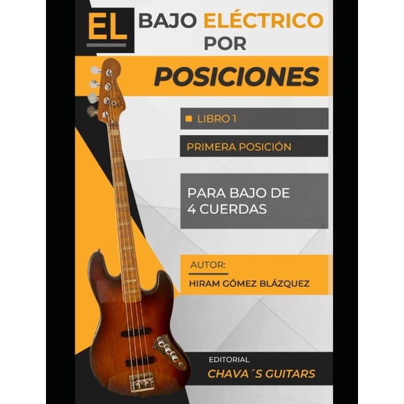 Bajo eléctrico Book 1 - Primera posición - 4 cuerdas