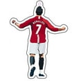 thumbnail image 4 of 4PCS Ronaldo Car Air Fresheners for Soccer Lover Car Hanging Decoration Accessories Car Rearview Mirror Pendant for Fans Men Women Gifts (Ronaldo), 4 of 6