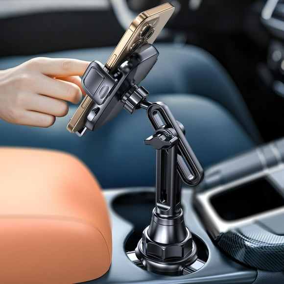 Soporte para teléfono móvil Coolpow para coche, giratorio y ajustable