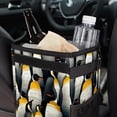 thumbnail image 6 of Penguin Foldable Car Trash Bin with Lid, Leak-Proof, Hanging Storage Bag - Trash Can for Car, Car Garbage Can, 6 of 6