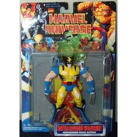 Marvel Universe Battle Ravaged Wolverine Action Figure
