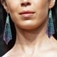 thumbnail image 4 of Pendientes largos con borlas jinwen Multicolor, 4 of 8