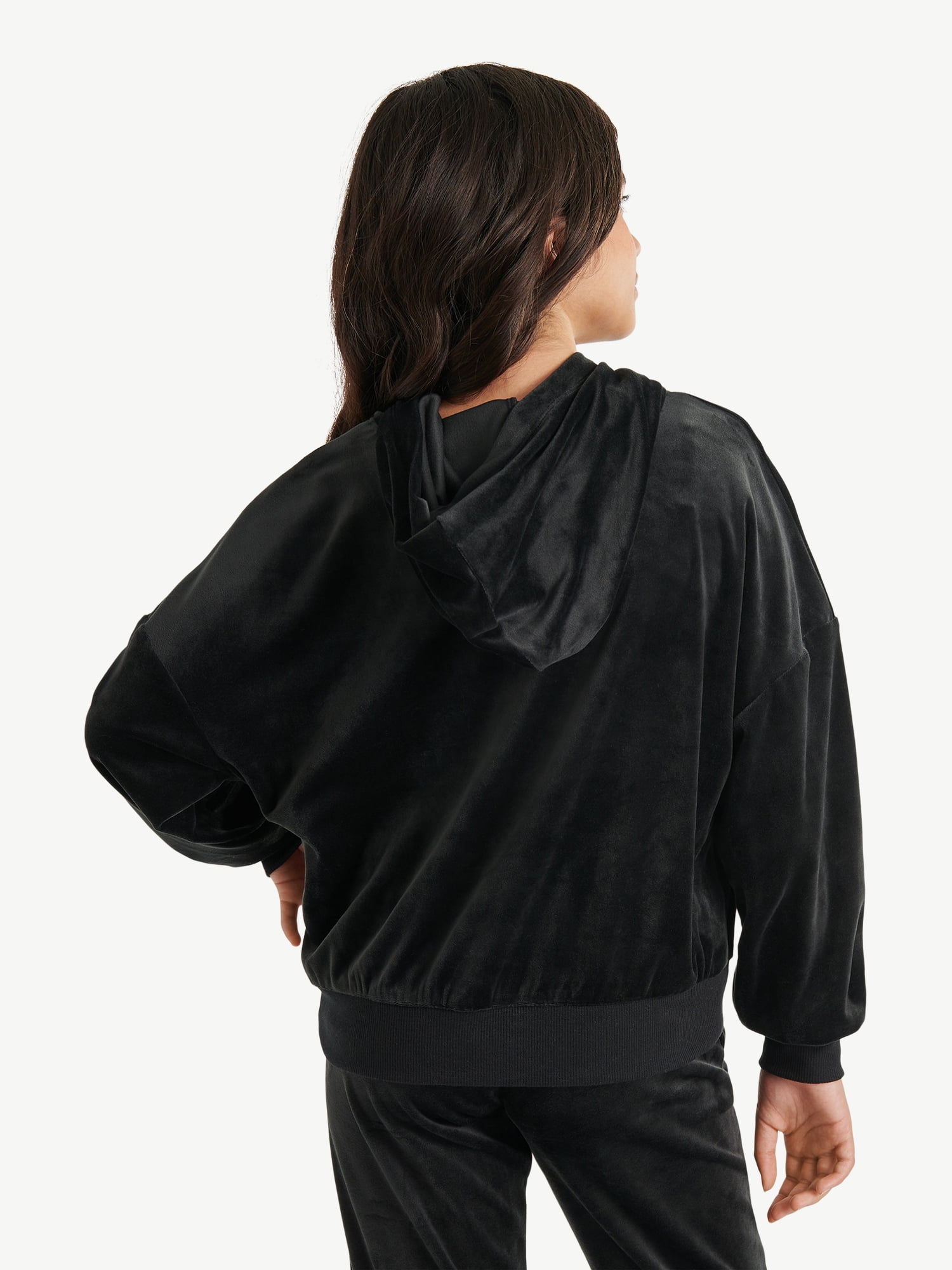 Justice x Snoopy Girls Velour Hoodie, Sizes XS - XLP