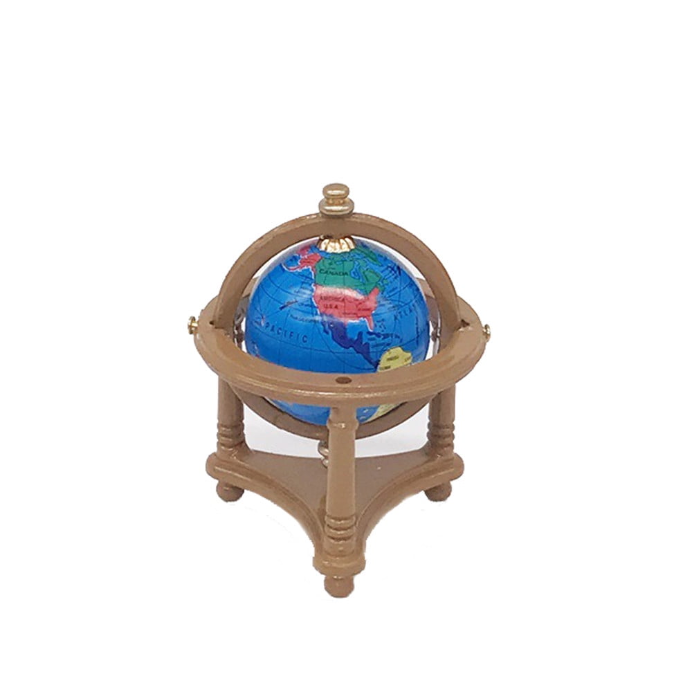Miniature Dollhouse FAIRY GARDEN Accessories ~ Blue Table Top Globe ~ NEW 