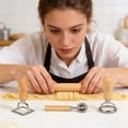 thumbnail image 2 of Pasta Cutter, Hygiene And Shape Preservation, 7 Pieces, Dough Noodle Cutter, Manual Pasta Cutting Tools, 2 of 8