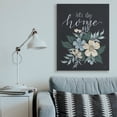 thumbnail image 4 of Stupell Industries Let's Stay Home Quote Chalk Style Florals Design by Michele Norman, 36" x 48", 4 of 6