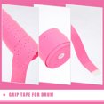 thumbnail image 3 of unbranded Envolvente Para Baquetas De Batería Rosa Con Agarre Cómodo Y Visibilidad, 3 of 8