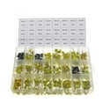 thumbnail image 1 of Generic 460 Pcs 24 Valeurs 63V & 100V Kit d'Assortiment Electrolytique Capacitor avec Condensateurs Assortis et Boîte de Rangement, 1 of 6