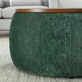 thumbnail image 5 of Round Storage Ottoman, Set of 2 Coffee Table, Versatile 2-in-1 End Table and Footstool, Compact Coffee Table or Side Table with Ample Storage for Living Room, Office, Small Spaces, 5 of 7