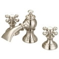 thumbnail image 2 of Water Creation 4.81" Lever Handles Metal Brass Faucet in Brushed Nickel, 2 of 7